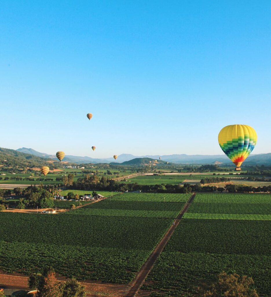 Go Ballooning over Napa