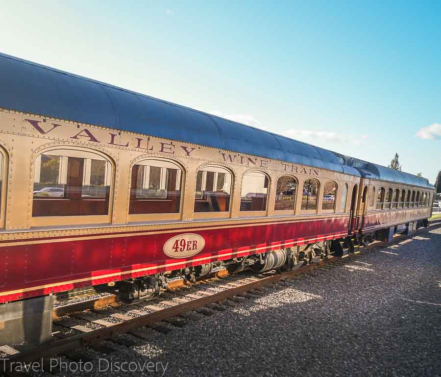 Enjoy the Napa Valley Wine Train