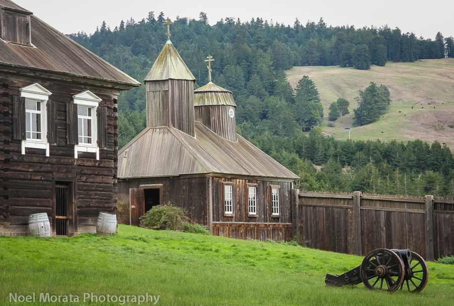 Visit the Russian fort Ross on the north coast of Sonoma