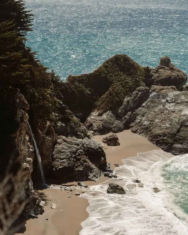 McWay Falls at the Julia Pfeiffer Burns State Park