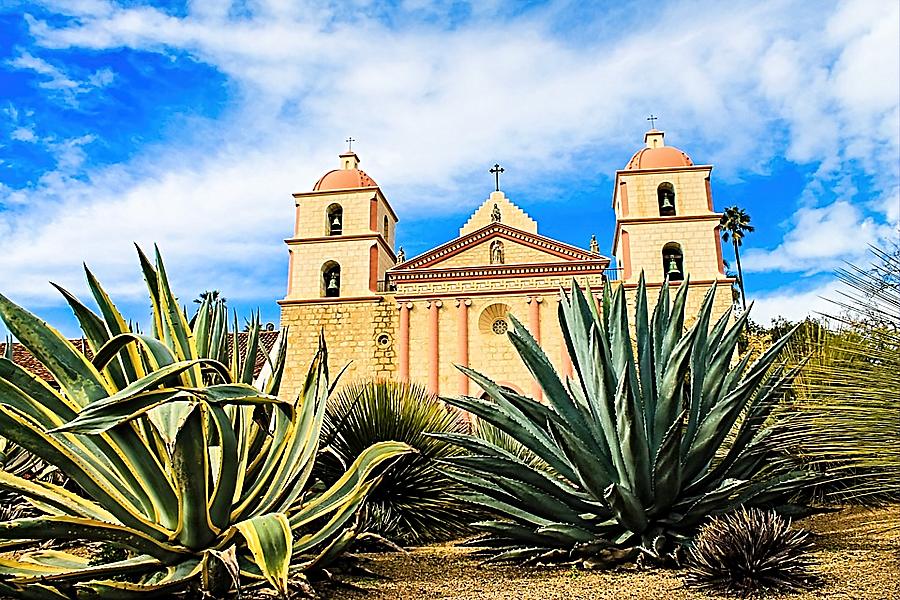 Road trip to Santa Barbara California  and mission Santa Barbara