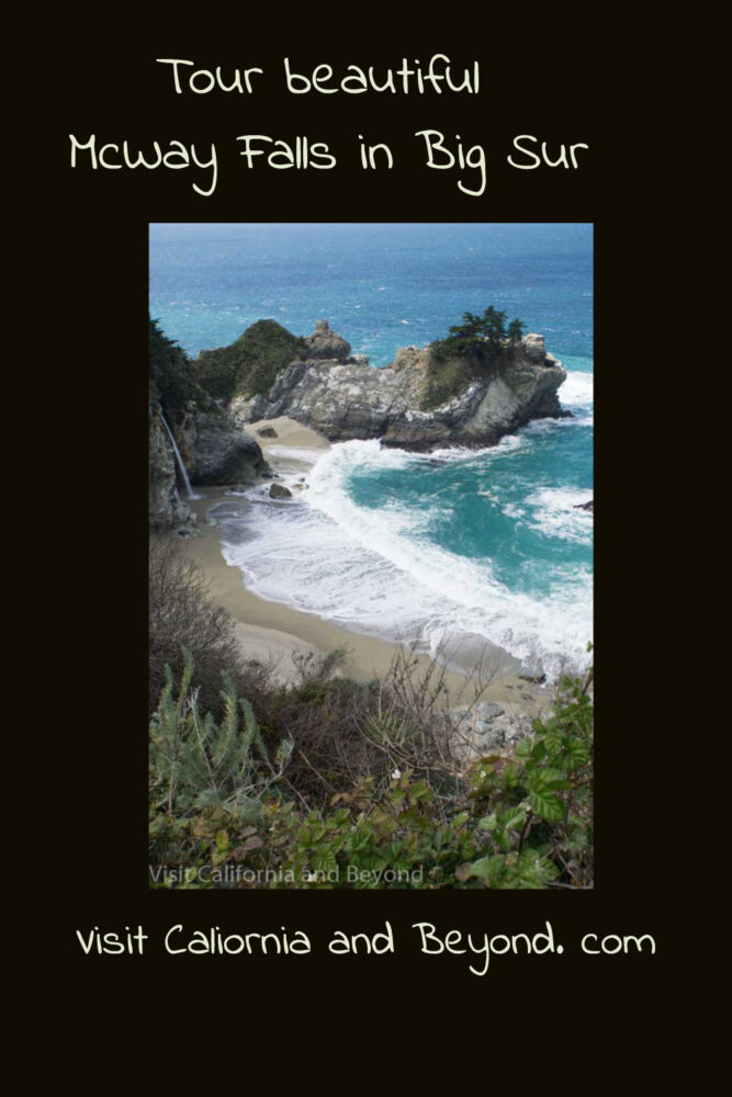 Visit McWay falls and Trail at Julia Pfeiffer Burns State Park
