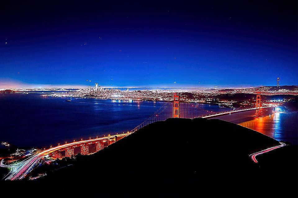 Marin Headlands looking to San Francisco