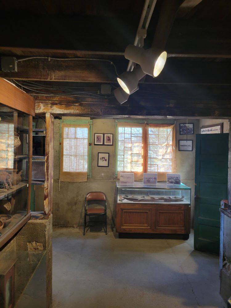 Take a self-tour of the fascinating dwelling of the Mud House with artifacts and collections