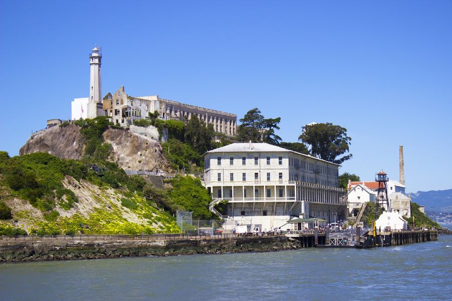 Take a short ferry ride to Alcatraz 