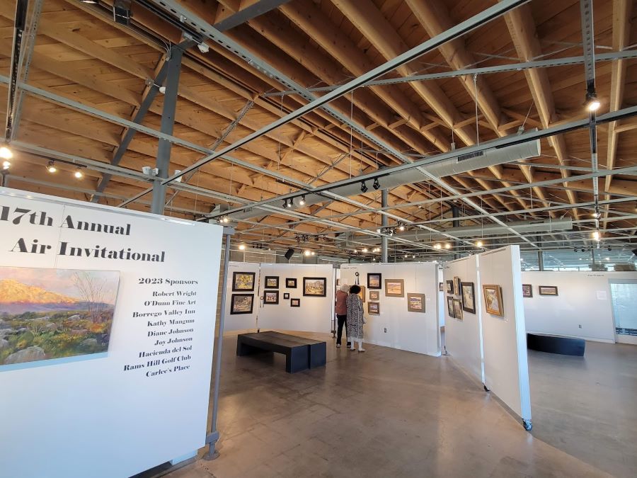 One of the town’s most popular attractions is the Borrego Art Institute